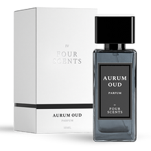 Load image into Gallery viewer, AURUM OUD Perfume Amber &amp; Woody 50ml
