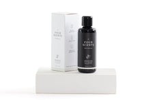 Load image into Gallery viewer, Organic Argan Oil in 50ml Violet Glass Bottle with Smart Box on White Plinth
